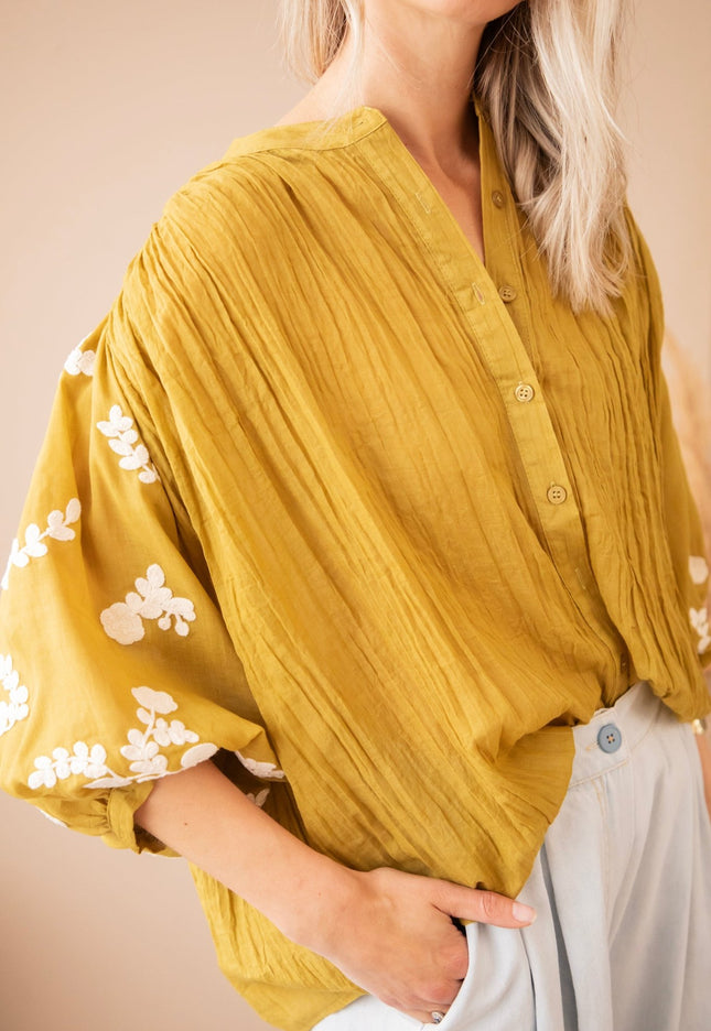 Bloomery Green - Blouse - ellemilla