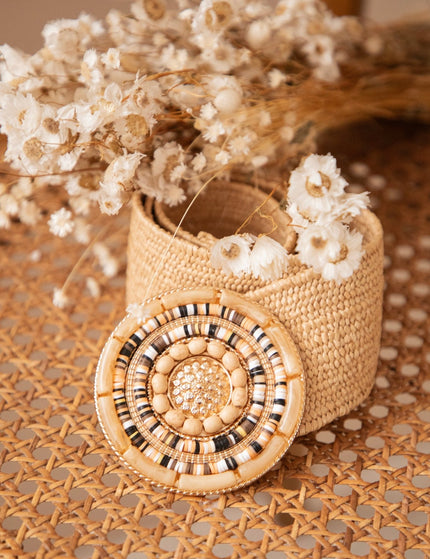Boho Beads Sand - Riem - ellemilla