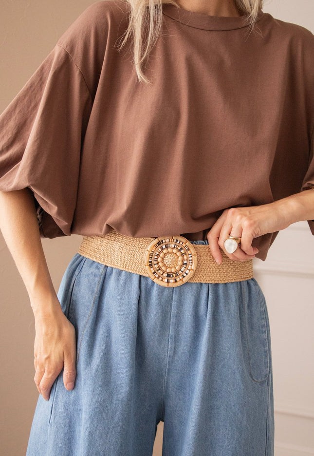 Boho Beads Sand - Riem - ellemilla