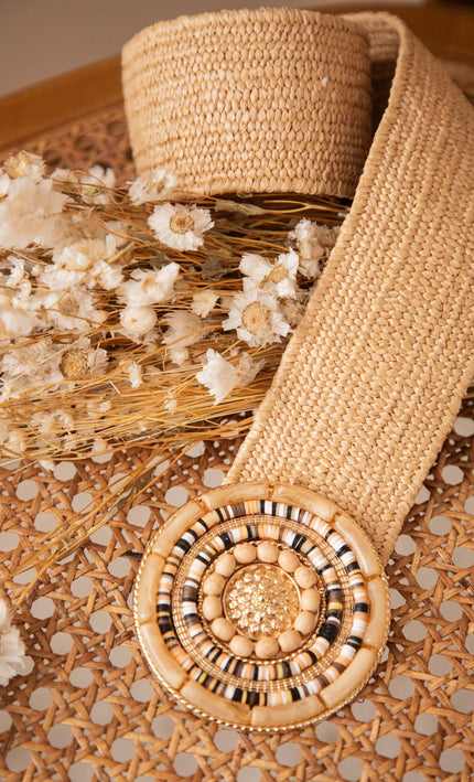 Boho Beads Sand - Riem - ellemilla