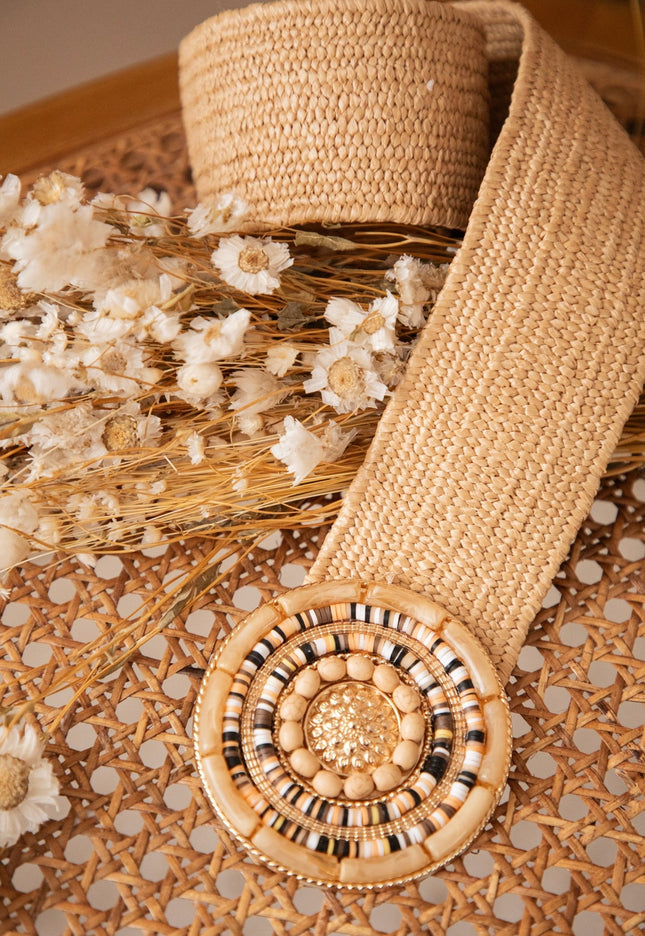 Boho Beads Sand - Riem - ellemilla