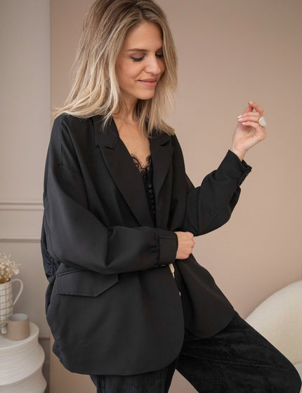 Bomber Blazer Black - Jacket - ellemilla