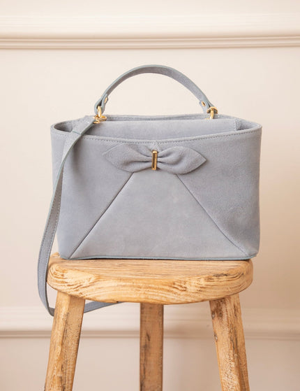 Bow Belle Dusty Blue - Handtas - ellemilla