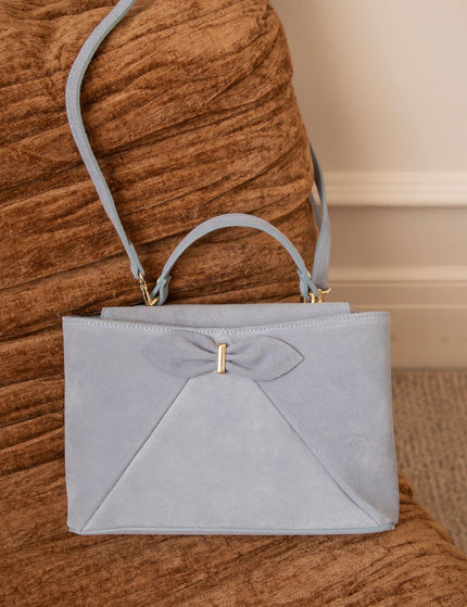 Bow Belle Dusty Blue - Handtas - ellemilla