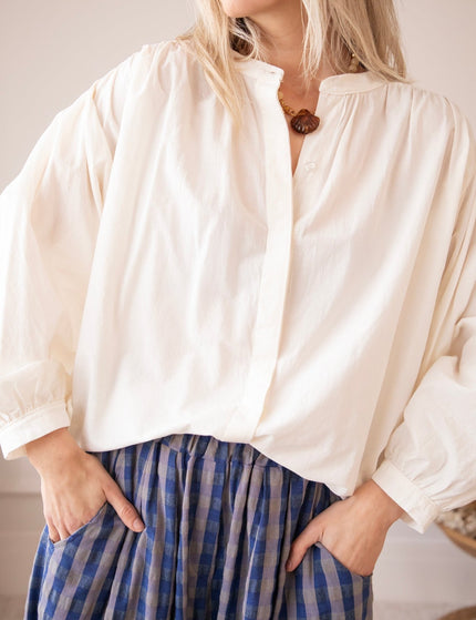 Breezy Base Beige - Blouse - ellemilla