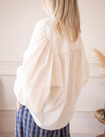 Breezy Base Beige - Blouse - ellemilla