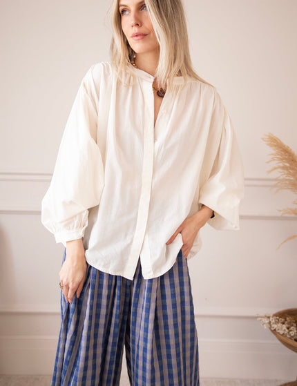 Breezy Base Beige - Blouse - ellemilla