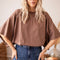 Butterfly Base Brown - T-Shirt - ellemilla