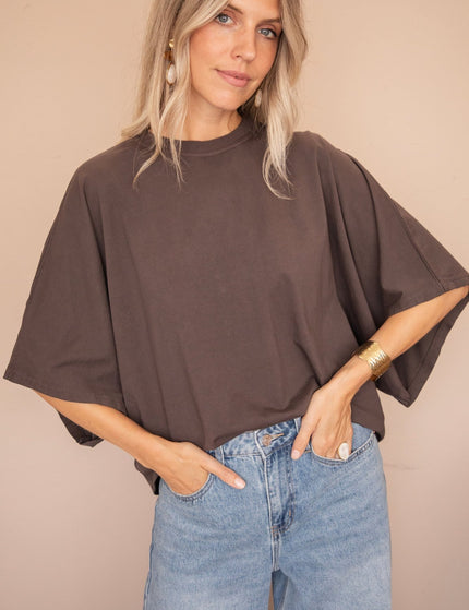 Butterfly Base Choco - T-Shirt - ellemilla