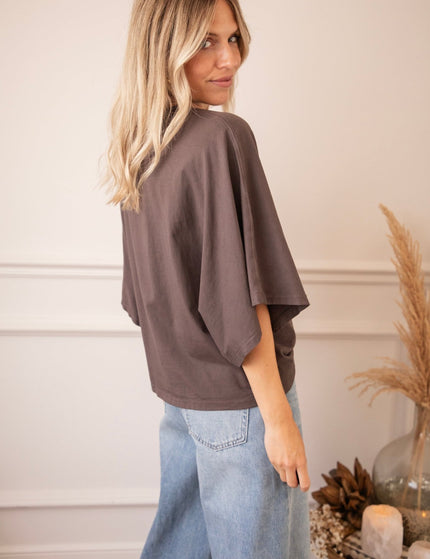 Butterfly Base Choco - T-Shirt - ellemilla