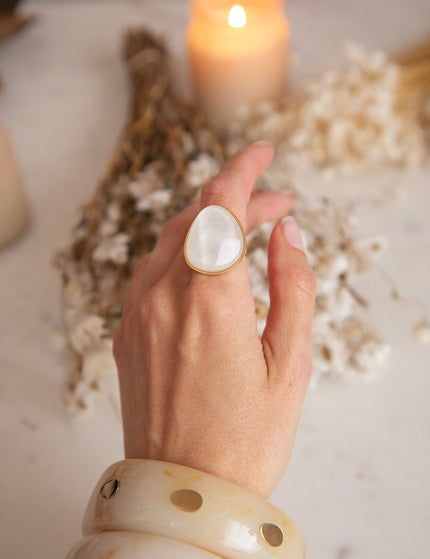 Caia White - Ring - ellemilla
