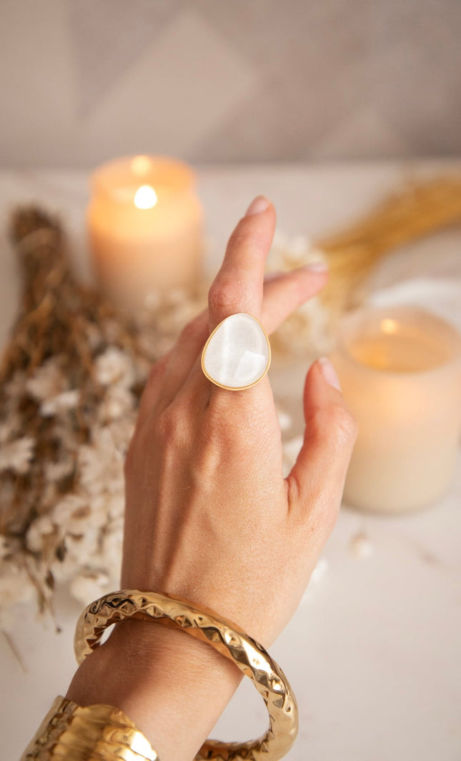 Caia White - Ring - ellemilla