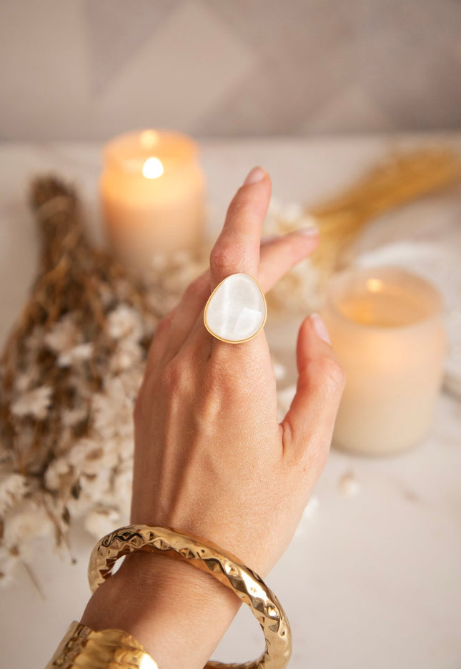 Caia White - Ring - ellemilla