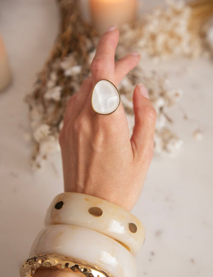 Caia White - Ring - ellemilla