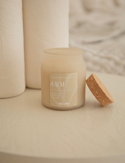 Calm Beige - Geurkaars - ellemilla