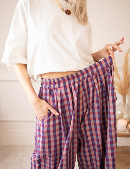 Candy Check Pink - Broek - ellemilla