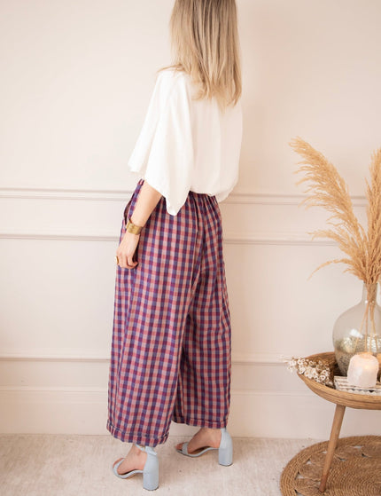Candy Check Pink - Broek - ellemilla