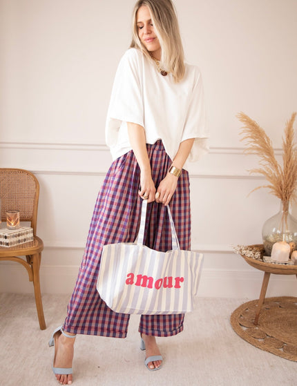 Candy Check Pink - Broek - ellemilla