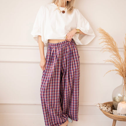 Candy Check Pink - Broek - ellemilla
