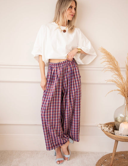 Candy Check Pink - Broek - ellemilla