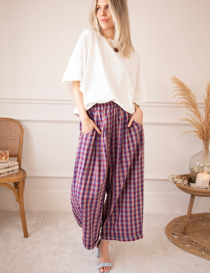 Candy Check Pink - Broek - ellemilla