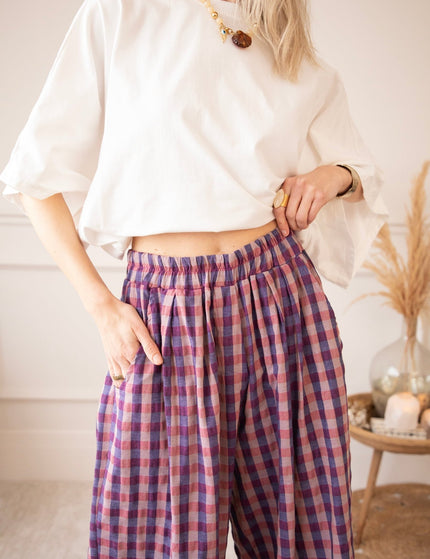 Candy Check Pink - Broek - ellemilla