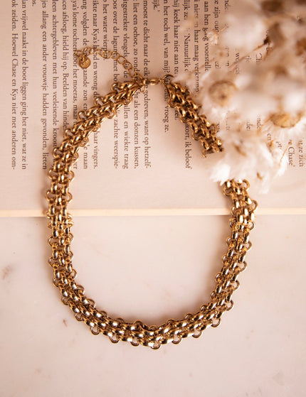 Chain Reaction Gold - Ketting - ellemilla