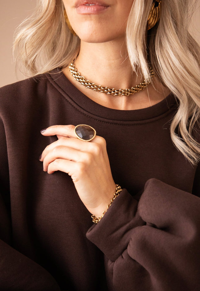 Chain Reaction Gold - Ketting - ellemilla