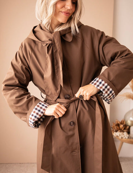 Check Within Brown - Jas - ellemilla