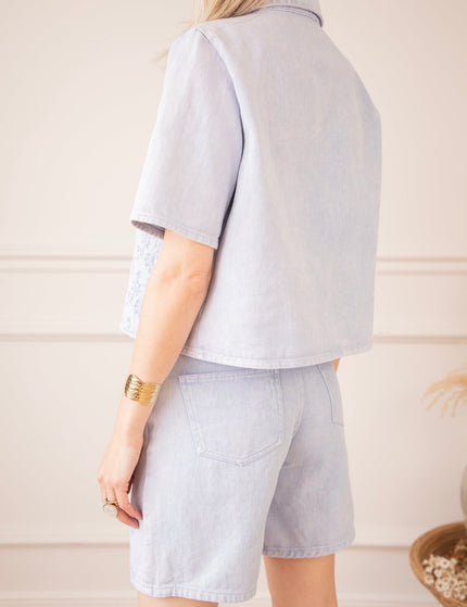 Chrissy Grace Soft Blue - Short - ellemilla