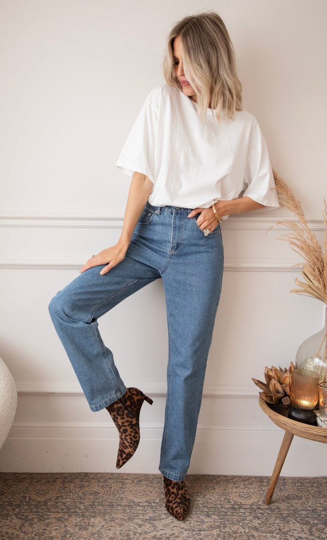 Classic Celine Blue - Jeans - ellemilla