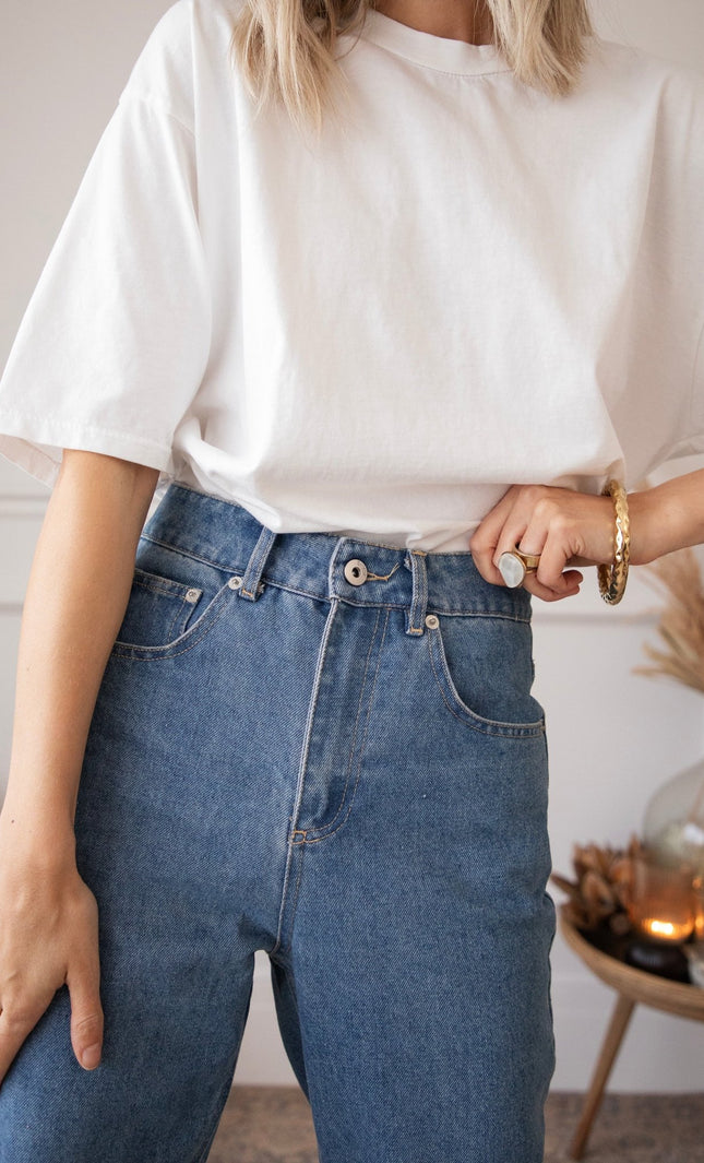 Classic Celine Blue - Jeans - ellemilla
