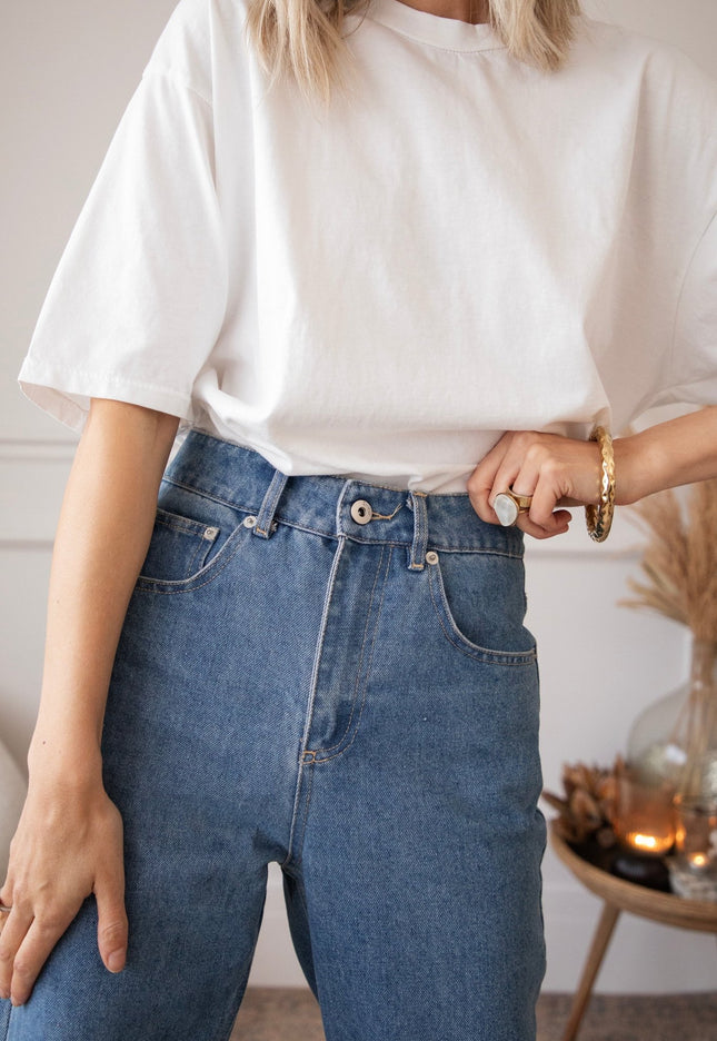Classic Celine Blue - Jeans - ellemilla