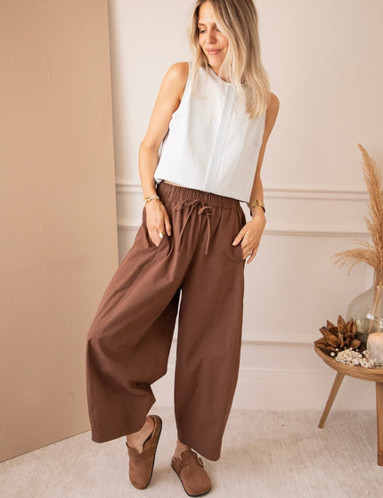 Cloud Walk Brown - Broek - ellemilla