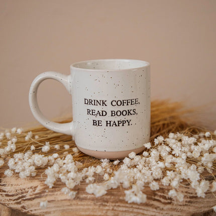Coffee & Books Beige - Mok - ellemilla