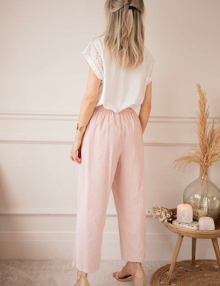 Corduroy Joy Soft Pink - Broek - ellemilla