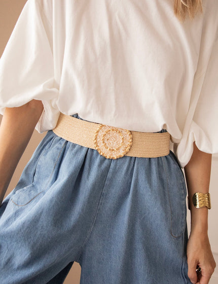 Crystal Circle Beige - Riem - ellemilla