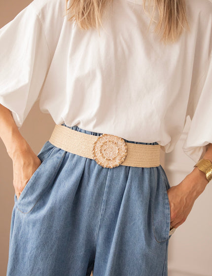 Crystal Circle Beige - Riem - ellemilla
