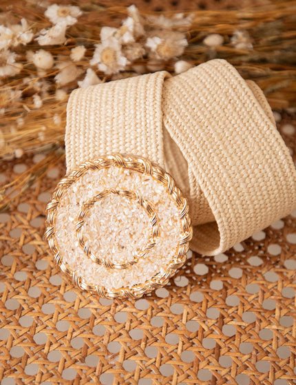 Crystal Circle Beige - Riem - ellemilla