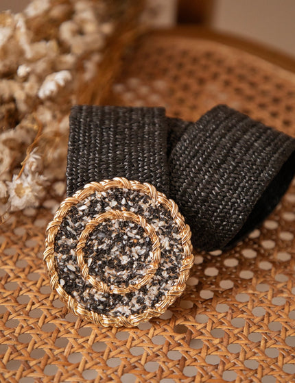 Crystal Circle Black - Riem - ellemilla