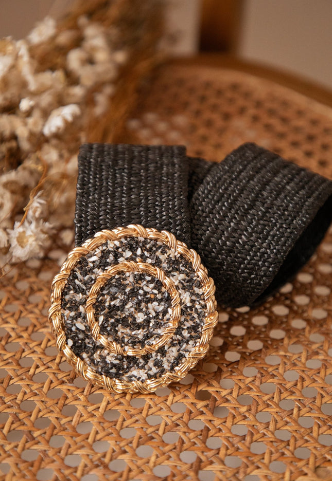 Crystal Circle Black - Riem - ellemilla
