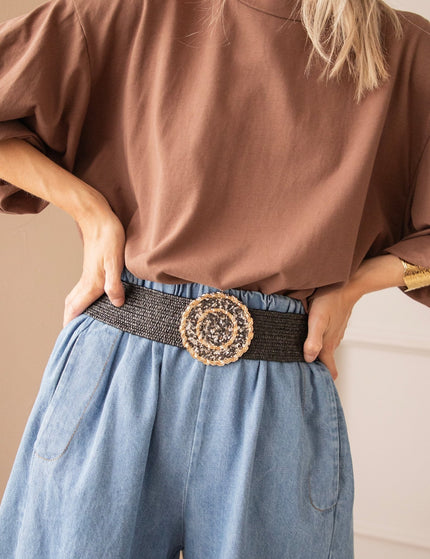 Crystal Circle Black - Riem - ellemilla