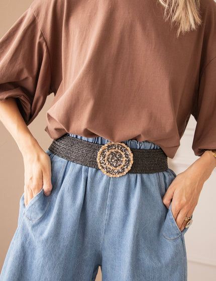 Crystal Circle Black - Riem - ellemilla
