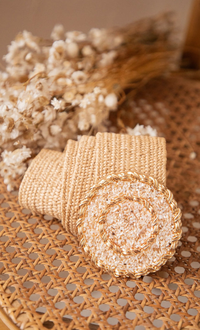 Crystal Circle Sand - Riem - ellemilla