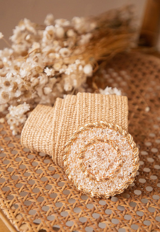 Crystal Circle Sand - Riem - ellemilla