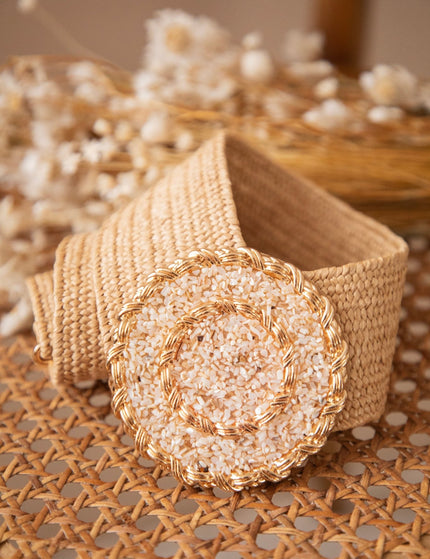 Crystal Circle Sand - Riem - ellemilla