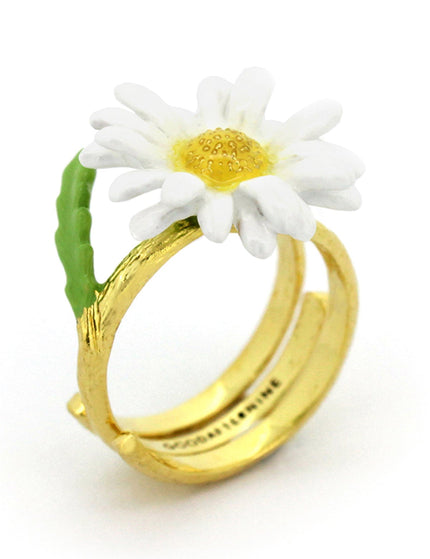 Daisy White - Ring - ellemilla