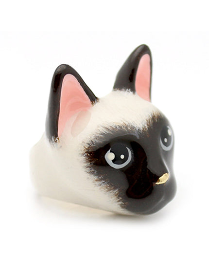Dalah Cat Beige/Black - Ring - ellemilla