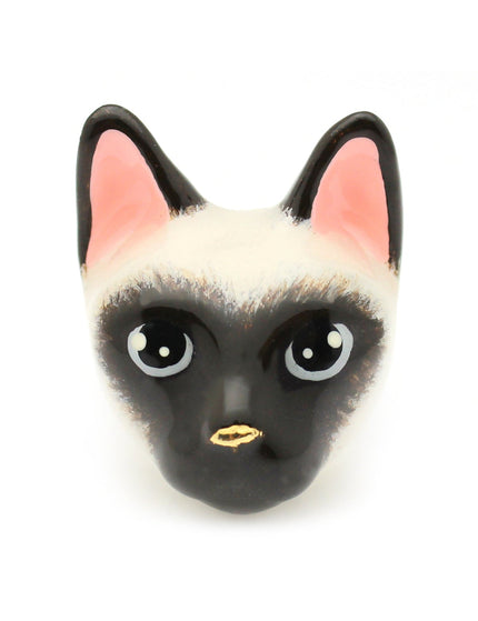 Dalah Cat Beige/Black - Ring - ellemilla