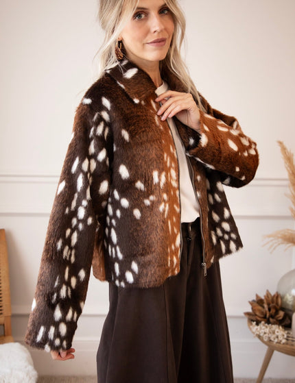 Deer Darling Brown - Jacket - ellemilla